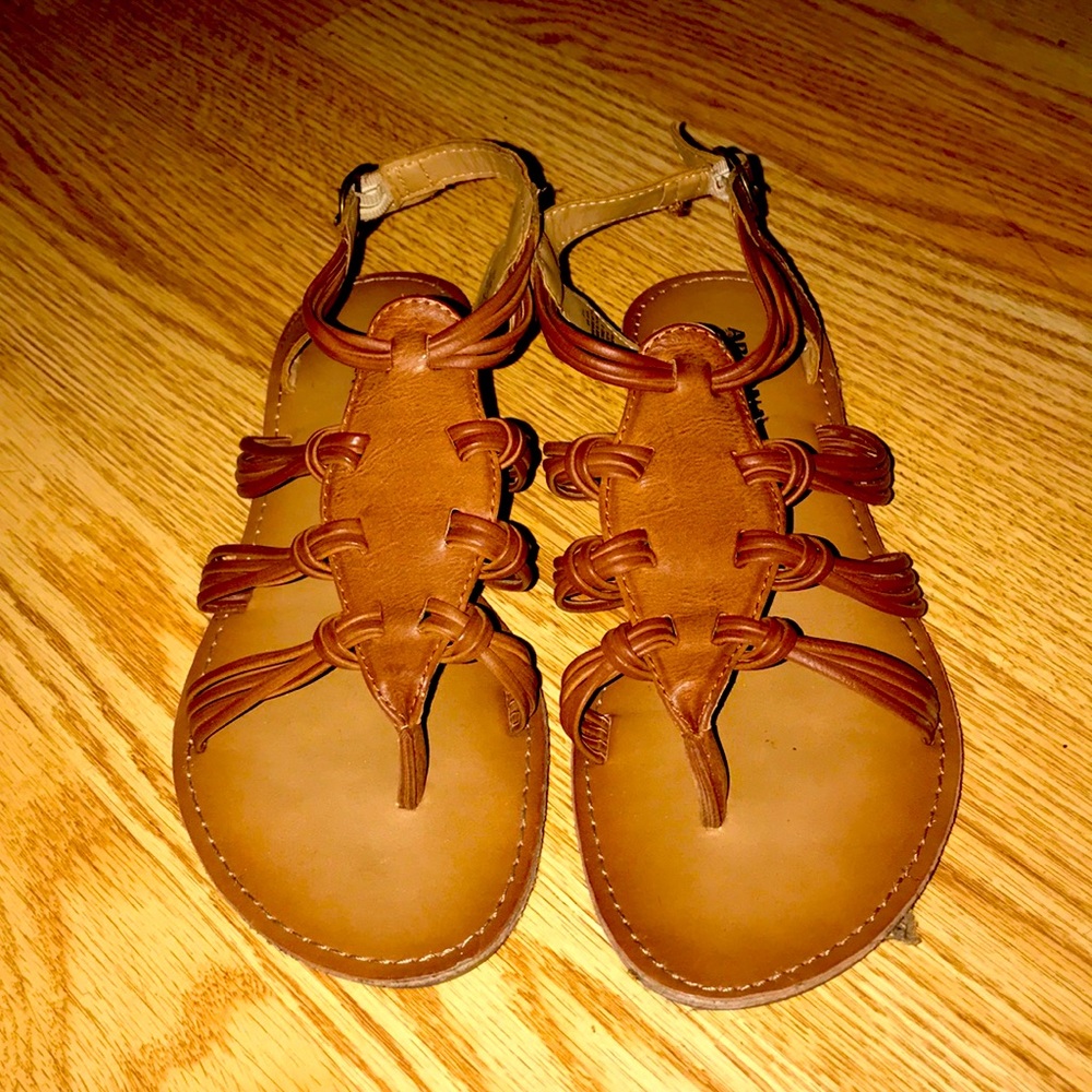 Brown sandals